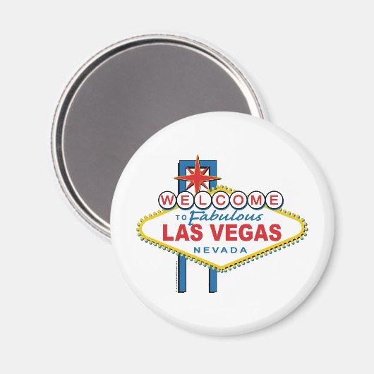 Welcome-to-Las-Vegas Magneet (Voorkant / Achterkant)