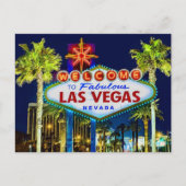 Welcome to Las Vegas Postcard Briefkaart (Voorkant)