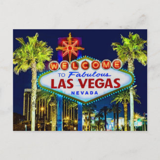 Welcome to Las Vegas Postcard Briefkaart
