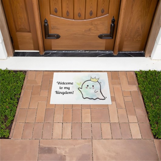 Welcome to my kingdom  deurmat (Buiten)