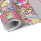 Welcome to My LALATOWN Wrapping Paper 1 Cadeaupapier (Rol Hoek)