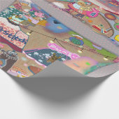Welcome to My LALATOWN Wrapping Paper 1 Cadeaupapier (Hoek)