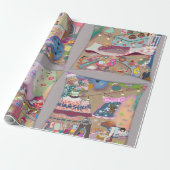 Welcome to My LALATOWN Wrapping Paper 1 Cadeaupapier (Uitgerold)