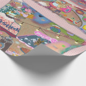 Welcome to My LALATOWN Wrapping Paper 2 Cadeaupapier (Hoek)