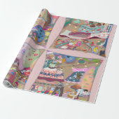 Welcome to My LALATOWN Wrapping Paper 2 Cadeaupapier (Uitgerold)