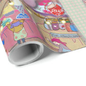 Welcome to My LALATOWN Wrapping Paper 3 Cadeaupapier (Rol Hoek)