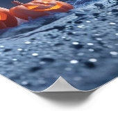 Welcome to Our Enchanted Halloween – Cute Ghost Po Poster (Hoek)