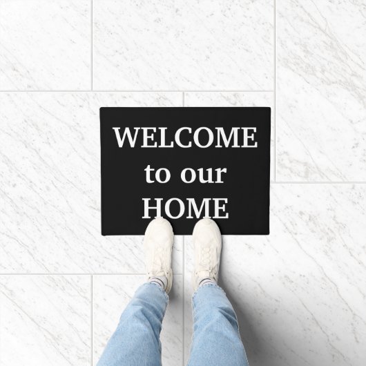 Welcome to our Home Deurmat (Binnen)