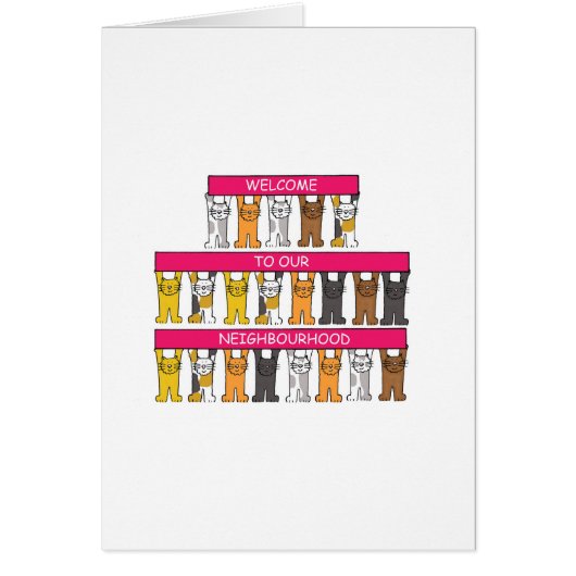 Welcome to Our Neighborhood, Cartoon Cats (Voorkant)