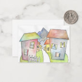 Welcome to Our Neighborhood! Notitiekaartje (Voorkant / Achterkant in situ)