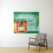 Welcome to our Sukkah! Sukkot Festival Party Wandkleed (In Situ (horizontaal))