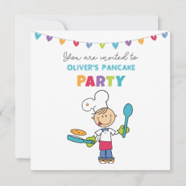 Welcome to Pancake Party invitation Save The Date