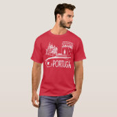 welcome to portugal t-shirt (Voorkant volledig)