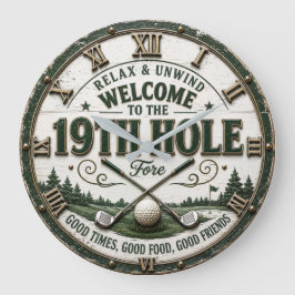 Welcome to the 19th Hole Funny Golf Bar Grote Klok
