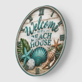 Welcome to the Beach House Rustic Sea shell Beach Grote Klok (Hoek)