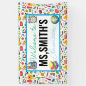 Welcome to the Classroom Back to School Banner (Verticaal)