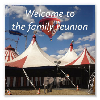 Welcome To The Family Reunion Foto Afdruk