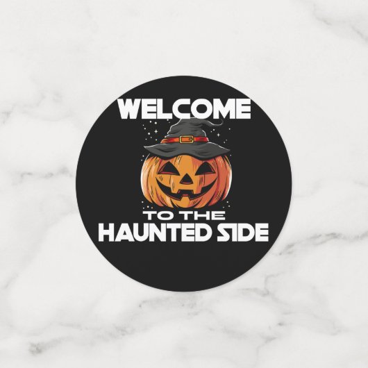 Welcome To The Haunted Side Confetti (Kleine voorkant)
