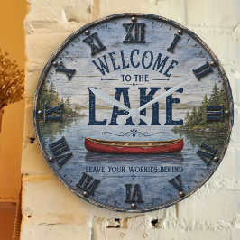 Welcome to the Lake Canoe House Grote Klok