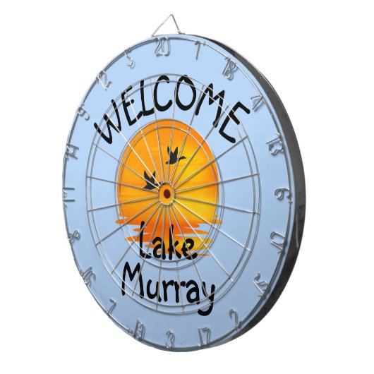 Welcome to the Lake Dartbord (Voorkant Rechts)