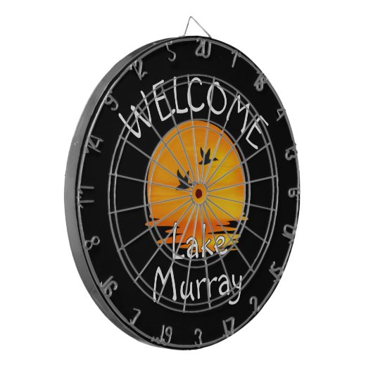 Welcome to the Lake Dartbord (Voorkant Links)