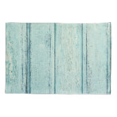 Welcome to the Lake House Blue Wood Kussensloop (Achterkant-Links)