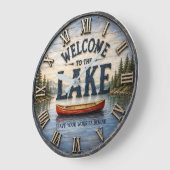 Welcome to the Lake Rustic Canoe  Grote Klok (Hoek)
