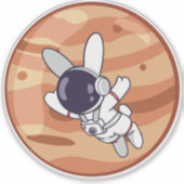 Welcome to the Meoid - Venus Mission Sticker (Voorkant)
