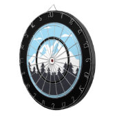 Welcome to the Mountains Dartbord (Voorkant Rechts)