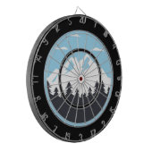 Welcome to the Mountains Dartbord (Voorkant Links)