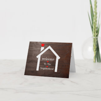 Welcome to the Neighborhood Greeting Card Kaart