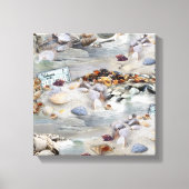 Welcome to the Seaside Canvas Afdruk (Voorkant)