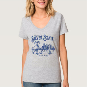 Welcome to The Silver State Nevada T-shirt