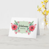 Welcome To The Team Card Kaart (Gele Bloem)