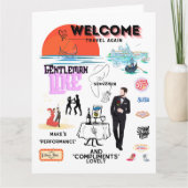 WELCOME TRAVEL AGAIN KAART (Voorkant)