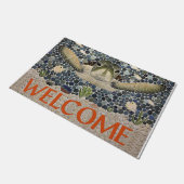 Welcome Turtle Doormat, Cute Turtle Deurmat (Schuin)