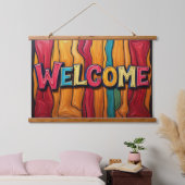 WELCOME Wall Tapestry Hangend Wandkleed (Slaapkamer)