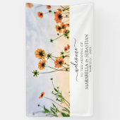 *~* WELCOME Wedding Floral AR9 Poppy Spandoek (Verticaal)