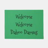 Welcome, Welcome, Dahoo Damus Deurmat (Voorkant)