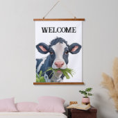 WELCOME Wood Topped Wall Tapestry Hangend Wandkleed (Slaapkamer)