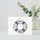 WelcomeAboardLifePreserver071812.png Briefkaart (Staand voorkant)