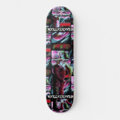 WelcomeToNeonCity_redteam tile_ Skateboard (Voorkant)