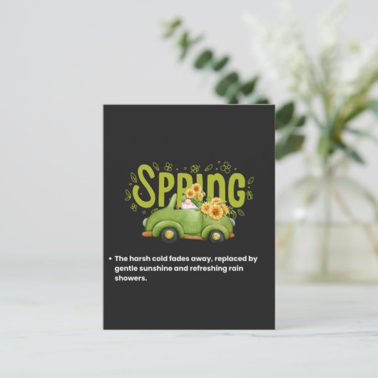 Welcoming the Warmth Briefkaart (Staand voorkant)