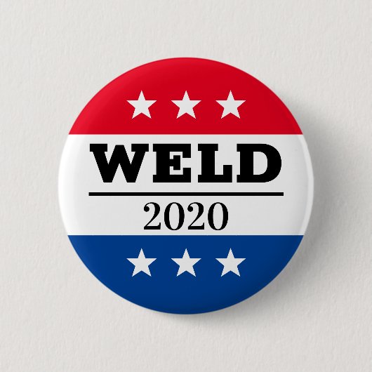 WELD 2020 Verkiezingspijn Ronde Button 5,7 Cm (Voorkant)