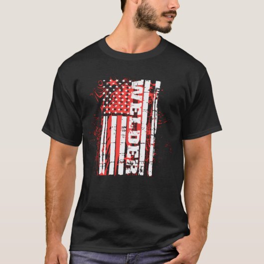 Weld America Amerikaanse Pipefitter T-shirt (Voorkant)