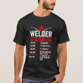Weld met hoge snelheid voor de functie Retro Weld T-shirt (Voorkant)