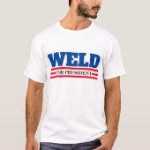 WELD voor President 2020 T-shirt (Voorkant)