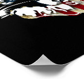 Welder American Flag USA Patriotic Welder Gift Poster (Hoek)