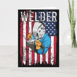 Welder  Amerikaanse vlag Welding Kaart