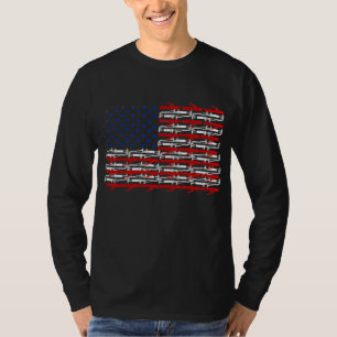 Welder  Amerikaanse vlag Welding  T-shirt
